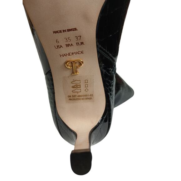 Paula Torres Handmade SZ 6 /37Leather Boots Women's Pre-loved - Picture 11 of 14